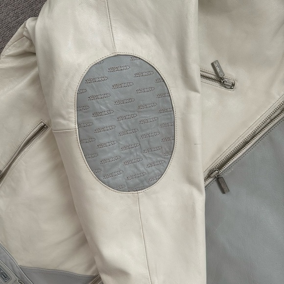 310 Motoring Automobile Specialist Vintage Racing Leather Jacket 2XL Vintage - Picture 14 of 16